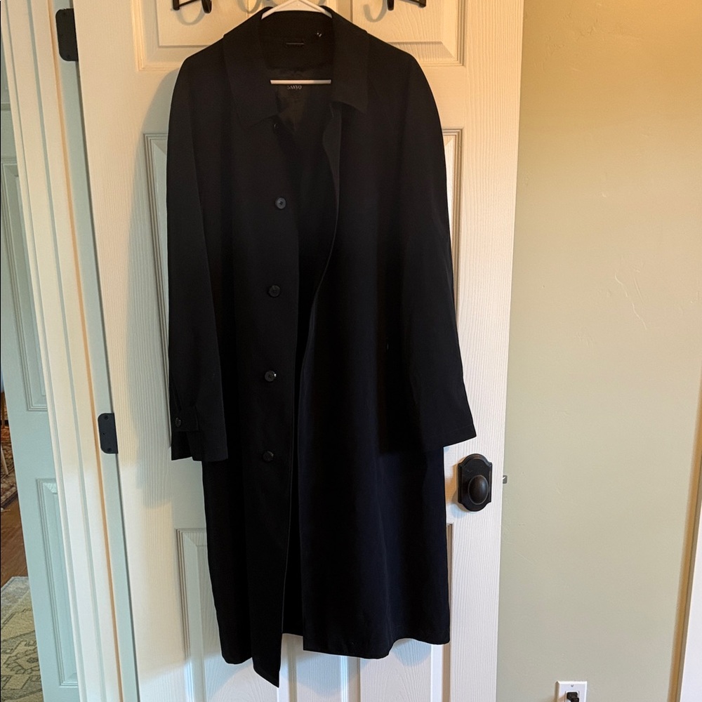 SANYO Classic Black MENS Coat 42